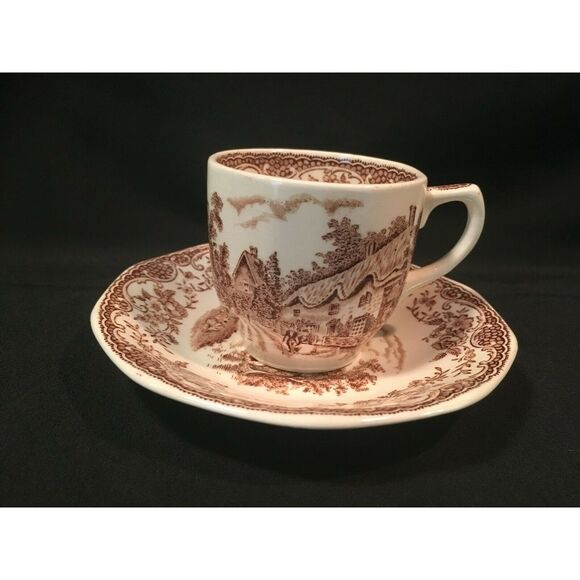 SALE Royal Tudor Olde England Demitasse Cup n Saucer - Picture 6 of 10